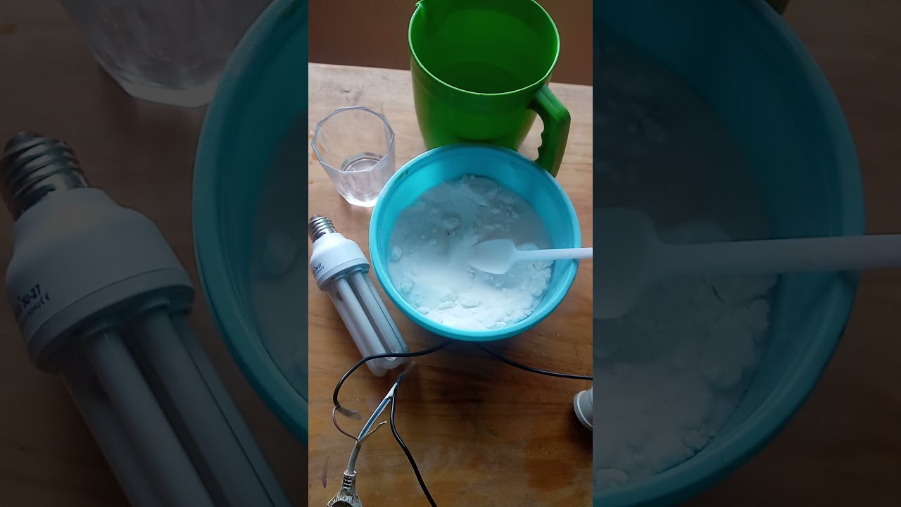 Experimento de elctricidad con sal y agua YouTube Experimento de elctricidad con sal y agua YouTube