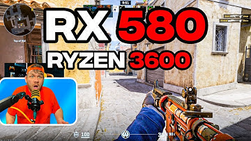 Can the RX 580 + Ryzen 3600 run CS2 at HIGH FPS?