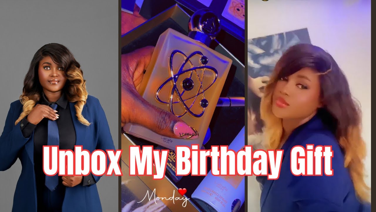Unbox My Birthday Gift With Me 🎁 A Lattafa Perfume Giftset