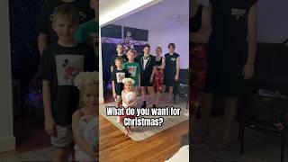 What Do You Want For Christmas?