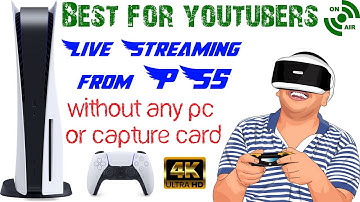 How to Live Broadcast from PS5 Without Any PC or Capture Card | Best For YouTubers | #NamokarGuide