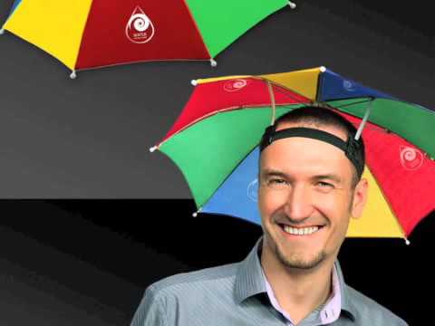 custom umbrella hats