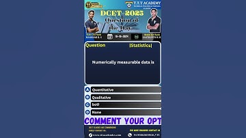 DCET |19 -10 -24 ANSWER | TTT ACADEMY