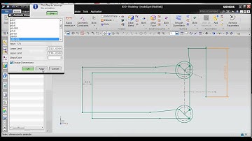 NX 9 skecth Animate Dimension