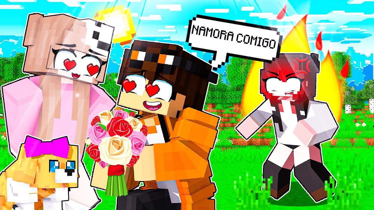 PEDIDO de NAMORO do STHAN no Minecraft!