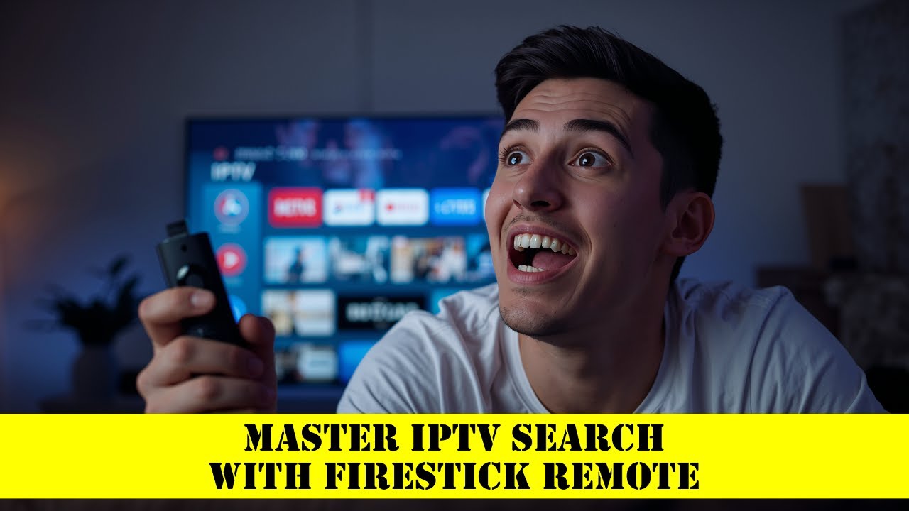 Master IPTV Search with Firestick Remote