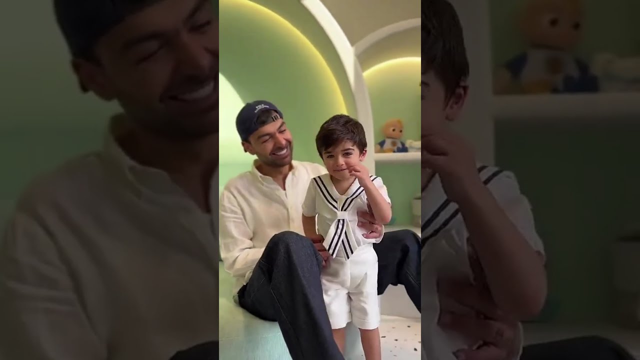 ادم و نوحي عند عمتهم شيماء 😍