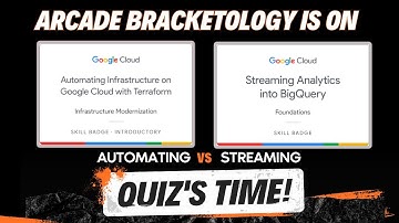 📣 Round one of Arcade Bracketology is ON! Your first matchup✈️  #qwiklabs || @quick_lab
