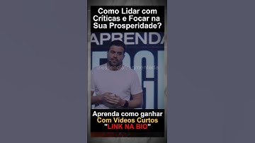 Pablo Marçal - Como Lidar com Críticas e Focar na Sua Prosperidade? 🚀💪💸