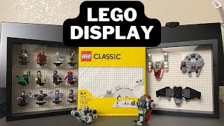 How to make a LEGO display/shadowbox!