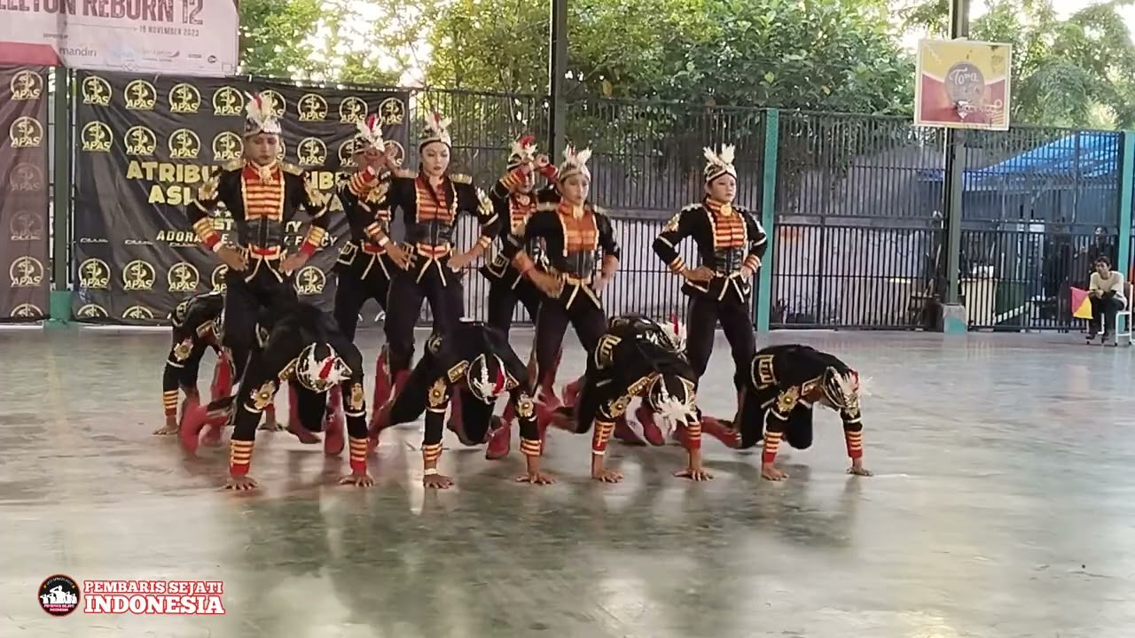 TRAGEDI BERDARAH TEMAN MAKAN TEMAN | PENAMPILAN PASKIBRA SMPN 1 TIKUNG DI LKBB PELETON