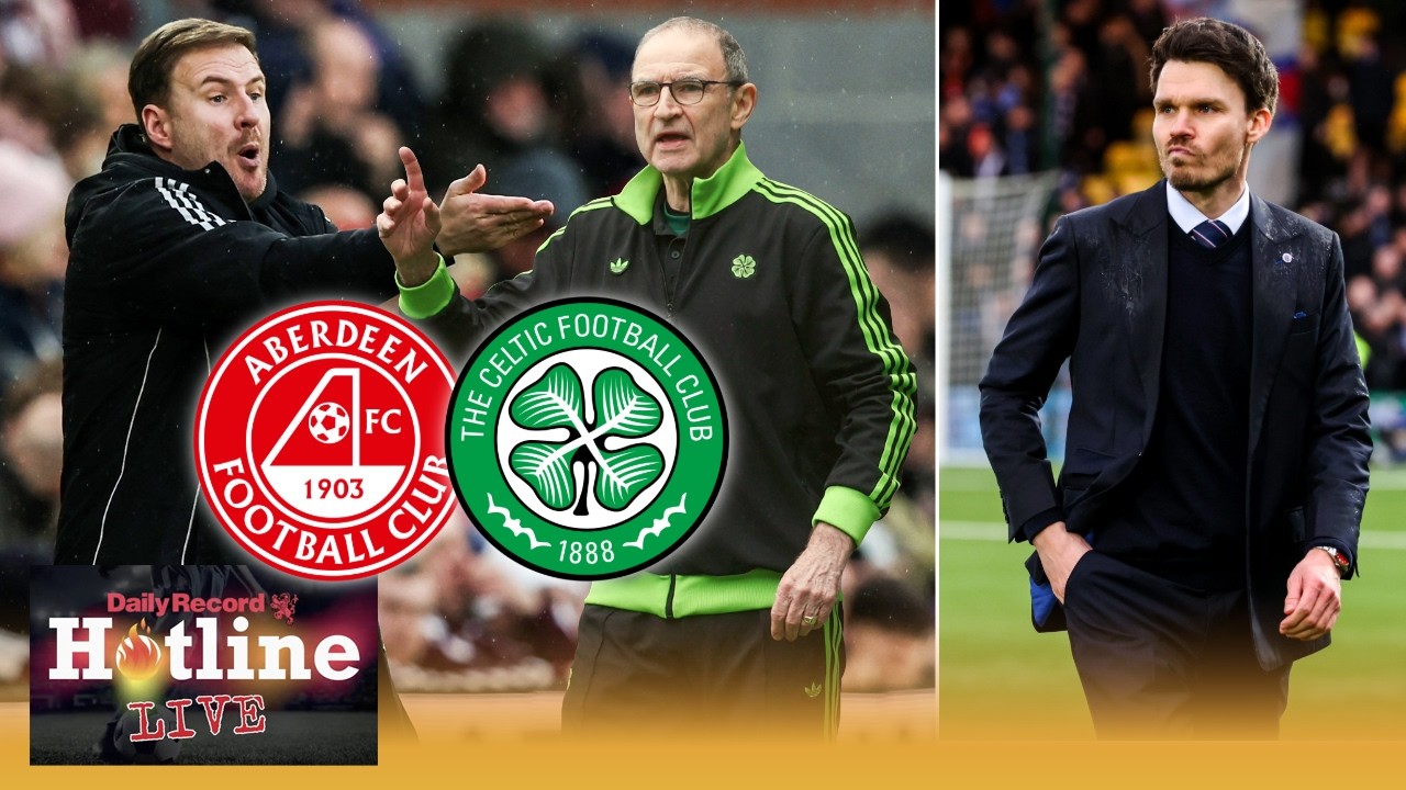 Hotline Live | Aberdeen v Celtic preview | Do Rangers have stomach for title fight?