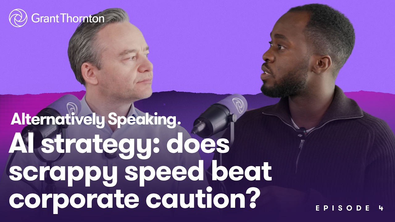 AI strategy: does scrappy speed beat corporate caution? | Alternatively Speaking #4