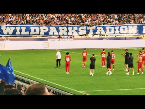 Jürgen Klopp Comeback in Deutschland I Standing Ovations KSC Fans zur Stadioneinweihung Wildpark