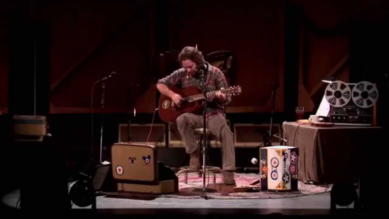 Eddie Vedder No Ceiling Youtube