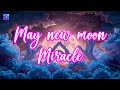 May new moon miracle portal opening for you  countless miracles and abundance will come to you