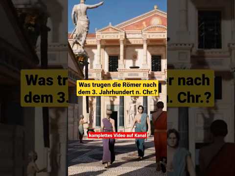 Video: Was trugen die Römer?