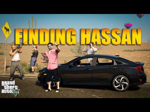 العثور على حسن! | الطريق إلى رحيم يار خان | لعبة GTA 5
