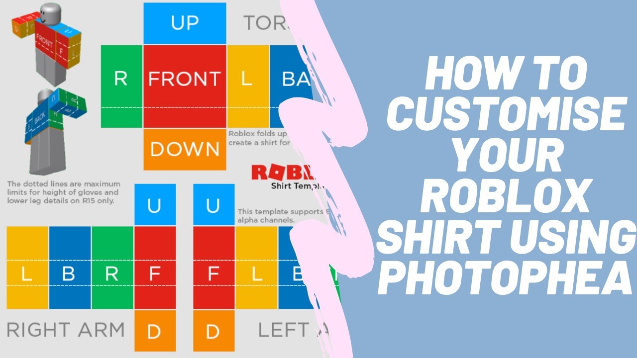 How To Make A Custom Roblox Shirt Using Photopea Youtube - images of roblox shirt font
