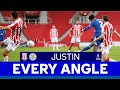 EVERY ANGLE | James Justin vs. Stoke City | 2020/21