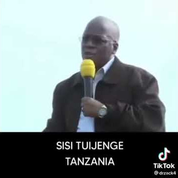 RAIS Magufuli: Mtanikumbuka (maneno yake :tusibaguane)
