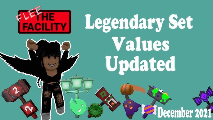 ✨Updated✨ Flee Legendary Set Value List! (Flee the Facility Roblox) 