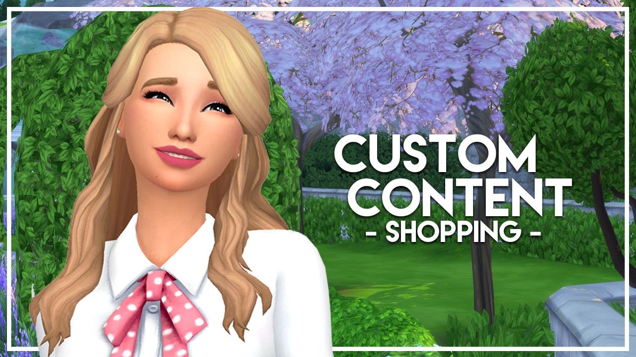 how to sims custom content