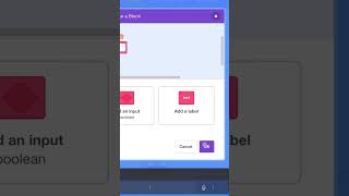How to get the IMPOSSIBLE blank custom block | Datty8 Scratch Tutorial #shorts screenshot 5