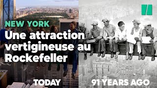 Au Rockefeller Center de New York, une attraction recrée l’une des plus célèbres photos du monde