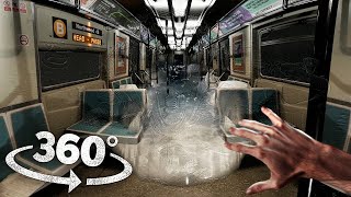 360 City Storm and Metro Flood VR 360 Video 4K Ultra HD