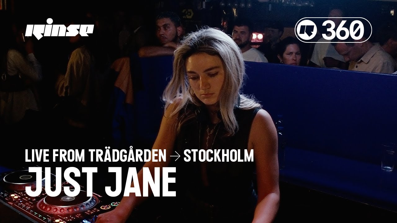 Just Jane | R360 Live from Trädgården, Stockholm