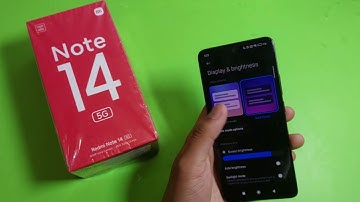 Redmi Note 14 5G: How to Enable Dark Mode/dark Theme?