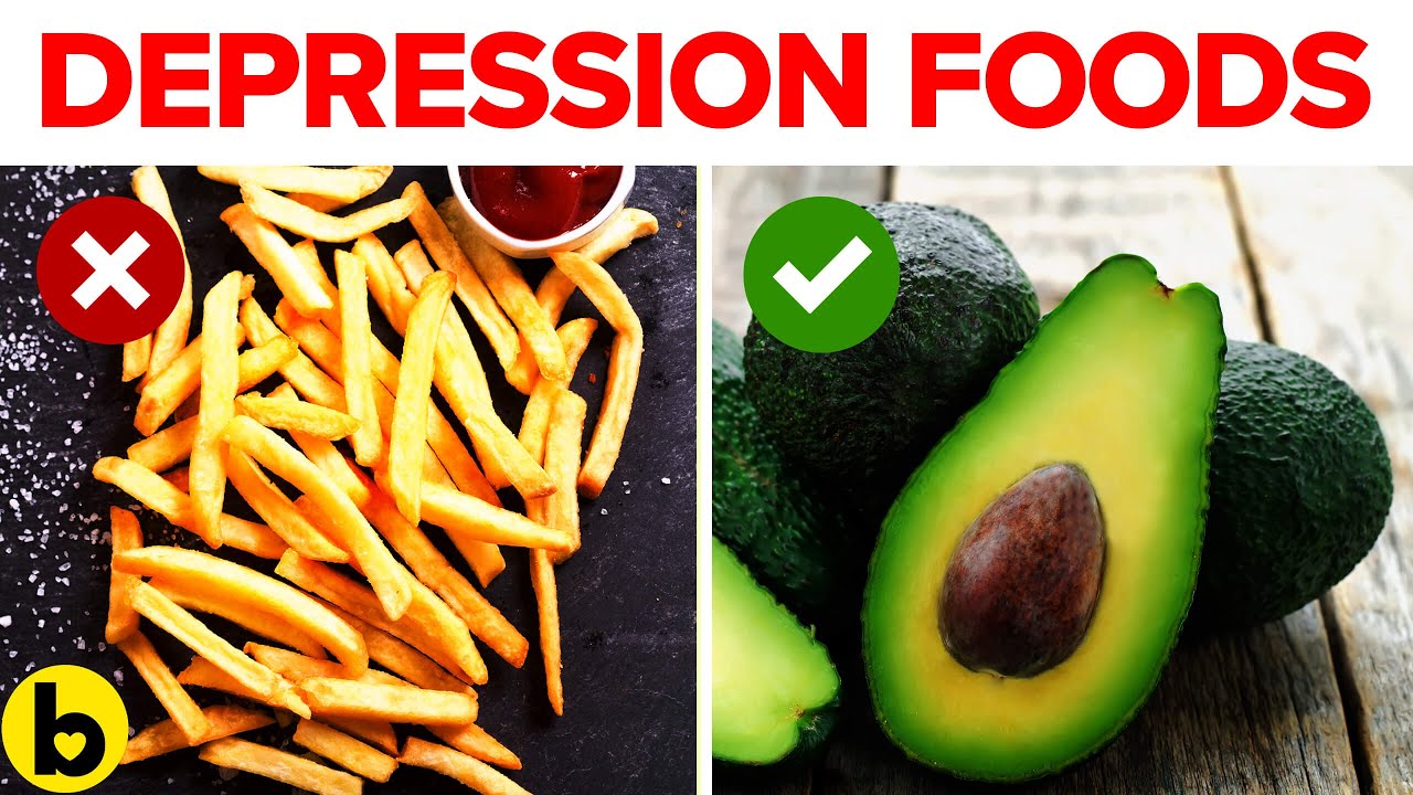 7 Foods to avoid & Eat if you are struggling with Depression