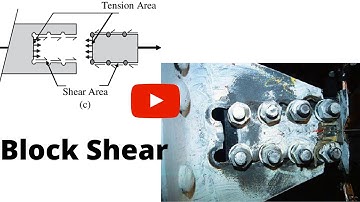 Block Shear : Steel Connection Design
