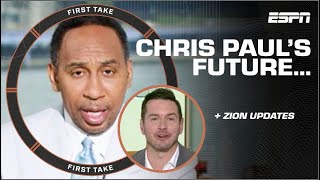 Stephen A. and JJ Redick DEBATE Chris Paul’s future: Lakers or Clippers? 🔥 | First Take