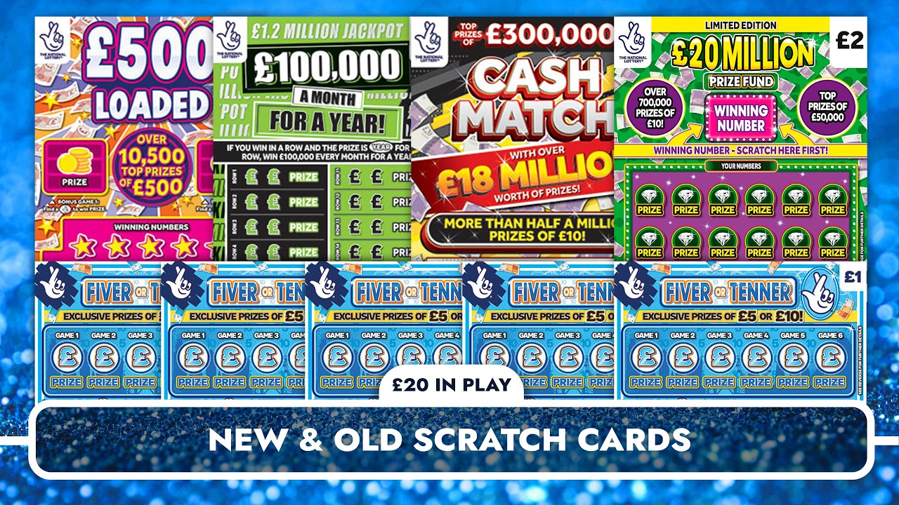 Monday Scratch Card Session 🔥 New & Old 🔥 £20 Of Scratch Cards In Play ...