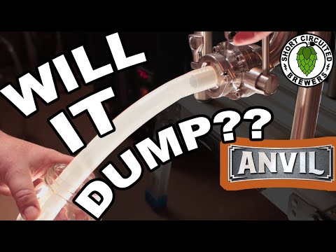 Anvil Crucible - 1st Ferment, Temp Control, Yeast Dump, and CIP