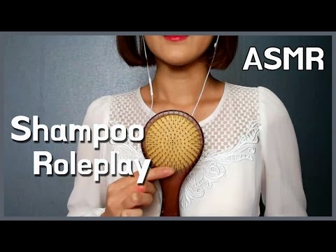 [ASMR]シャンプー&ヘアパックロールプレイ音フェチ/ Shampoo&Hairpack Roleplay*韓国語字幕*