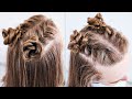 Hairstyle for teenagers. Trendy hairstyle. Be stylish!