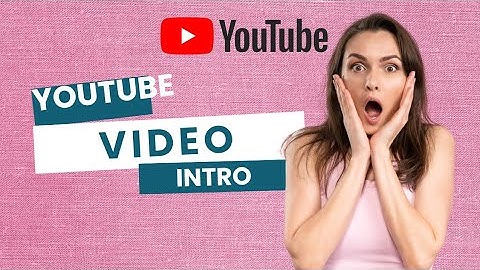 How to Create a YouTube Video Intro Using Canva | Easy & Free Tutorial