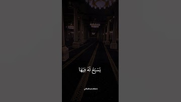 القارئ حسام عبدالباقي مختارة من سورة النور