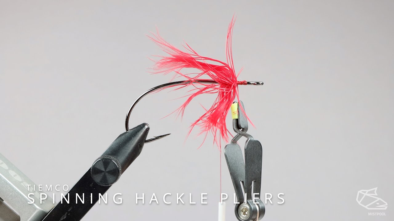 TMC Spinning Hackle Pliers 