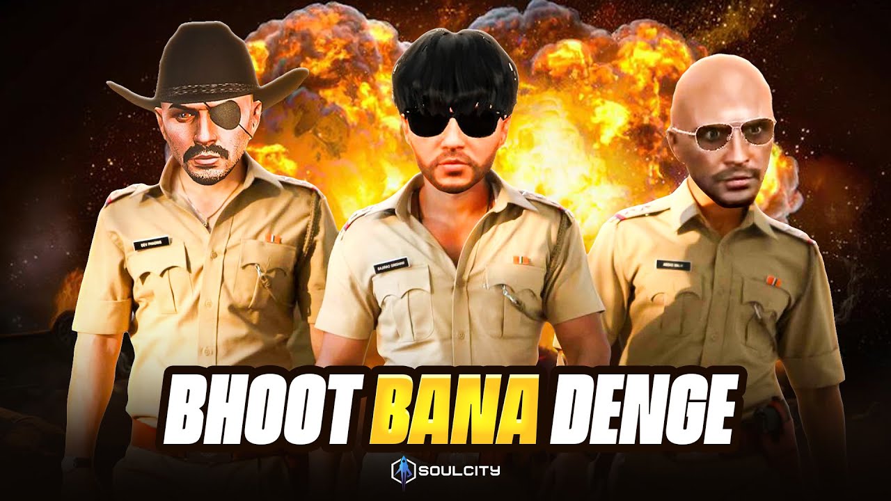 AAJ BHOOT BANA DENGE 😂#soulcityrp #soulcity