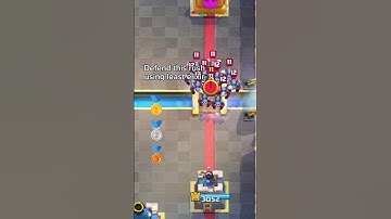 Defend this rush using least elixir #edit #memes