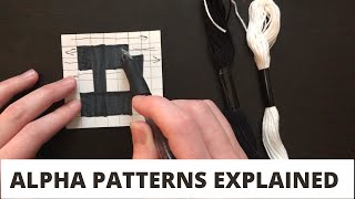Friendship bracelets for beginners - write anything using alpha patterns