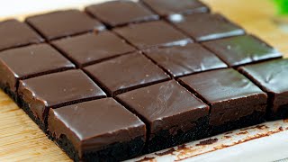 Best Homemade Brownies Recipe | Make Fudgy Brownies With Chocolate Ganache at Home! | 生巧布朗尼 | 软心布朗尼