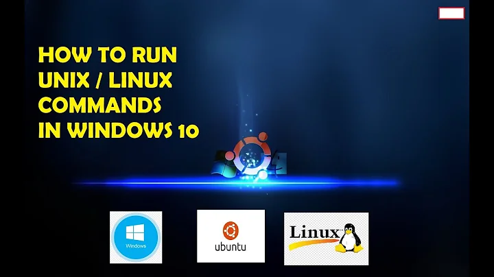 How to install windows subsystem Linux or Unix , run Linux / Unix command in windows platform