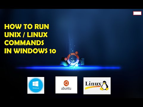 How to install windows subsystem Linux or Unix , run Linux / Unix command in windows platform