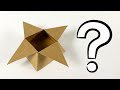 Come fare una scatola di carta - Confezione regalo Origami (facile)