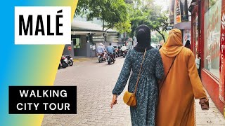 Malé Maldives CITY TOUR ✅ Walk around the Capital of Maldives | Explore Male in HD
